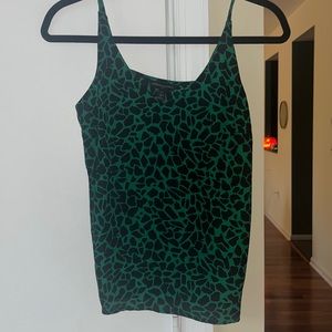 Leopard print Banana Republic top
